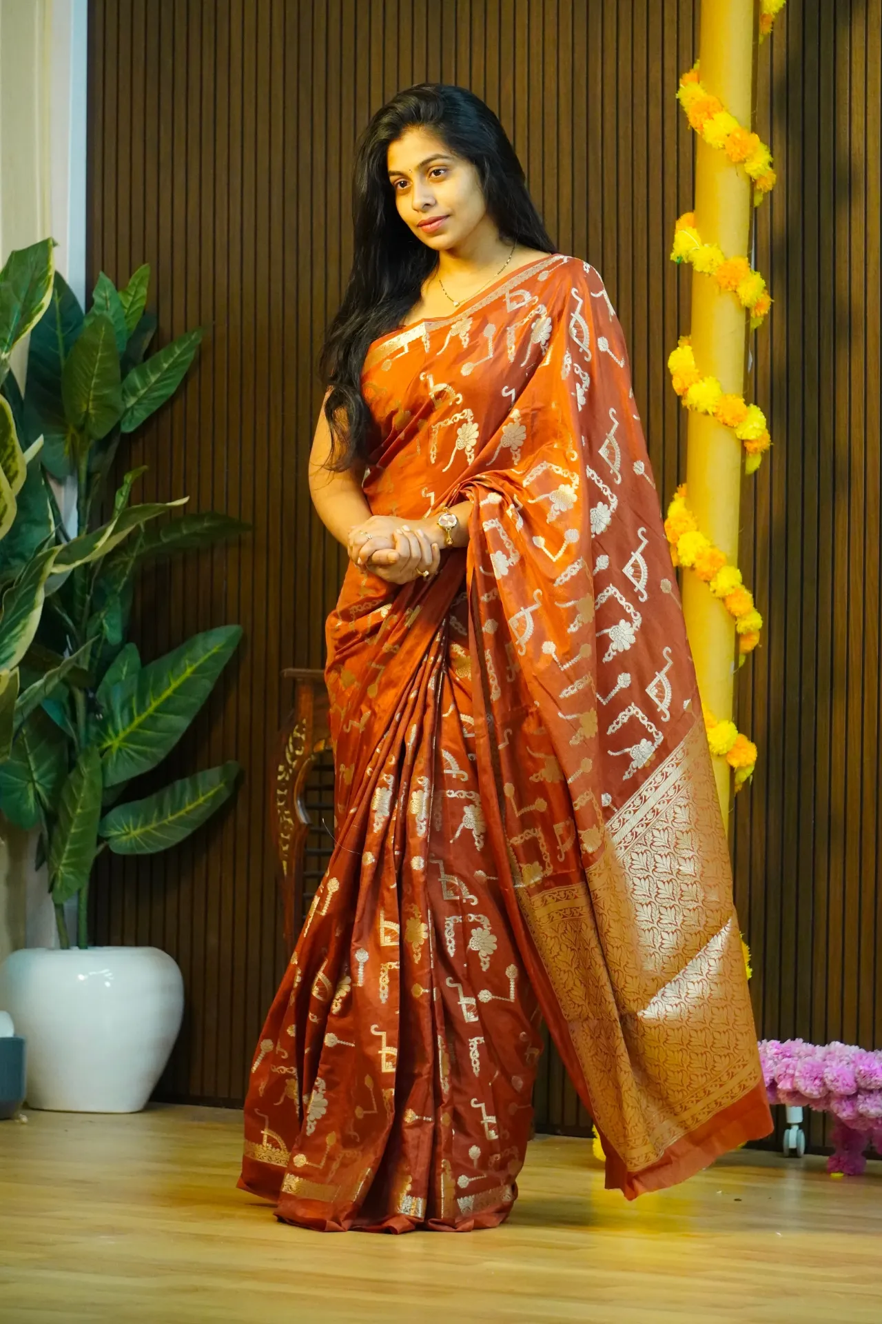 Banarasi katan silk
