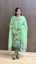jamdani dress material unstiched top and dupatta