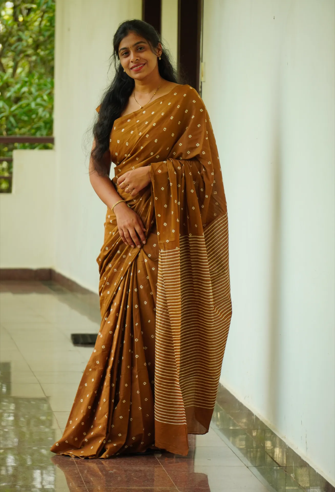 Mul cotton with bandini bagru print FFF154