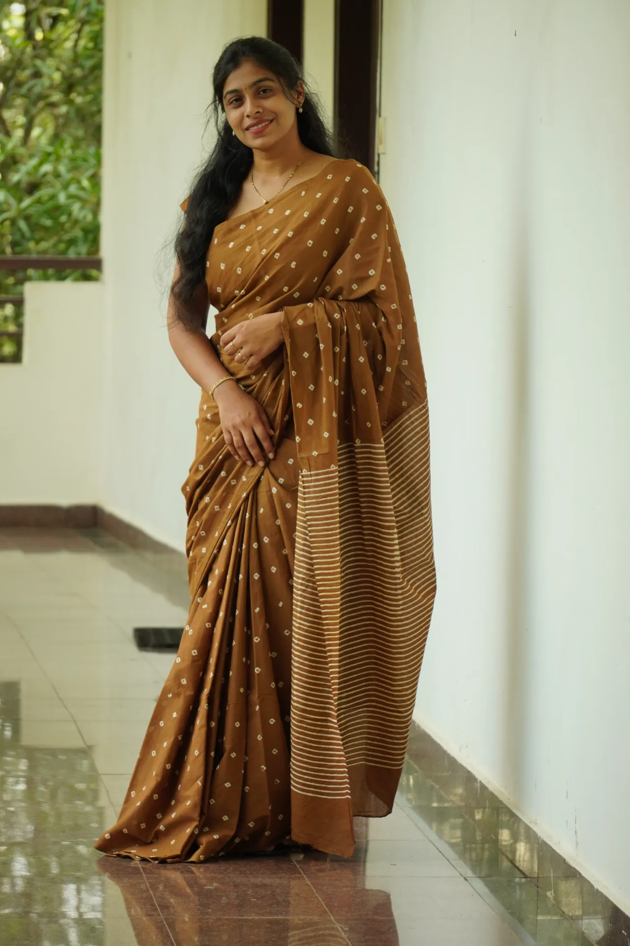 Mul cotton with bandini bagru print FFF154
