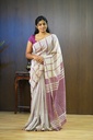 Pure Mangalgiri Handloom Jute Saree FFF171