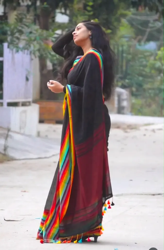 Black rainbow mulecotton (Unstitched, No)