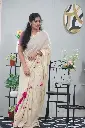 Customized Hand Embroidery  Saree