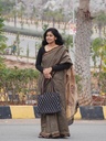 Hand Block Printed Maheshwari Silk Sarees