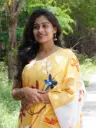 Hand-Painted Saree With Glass Work on Flower Border | Multicolor Floral & Artistic Design | Elegant Ethnic Wear 