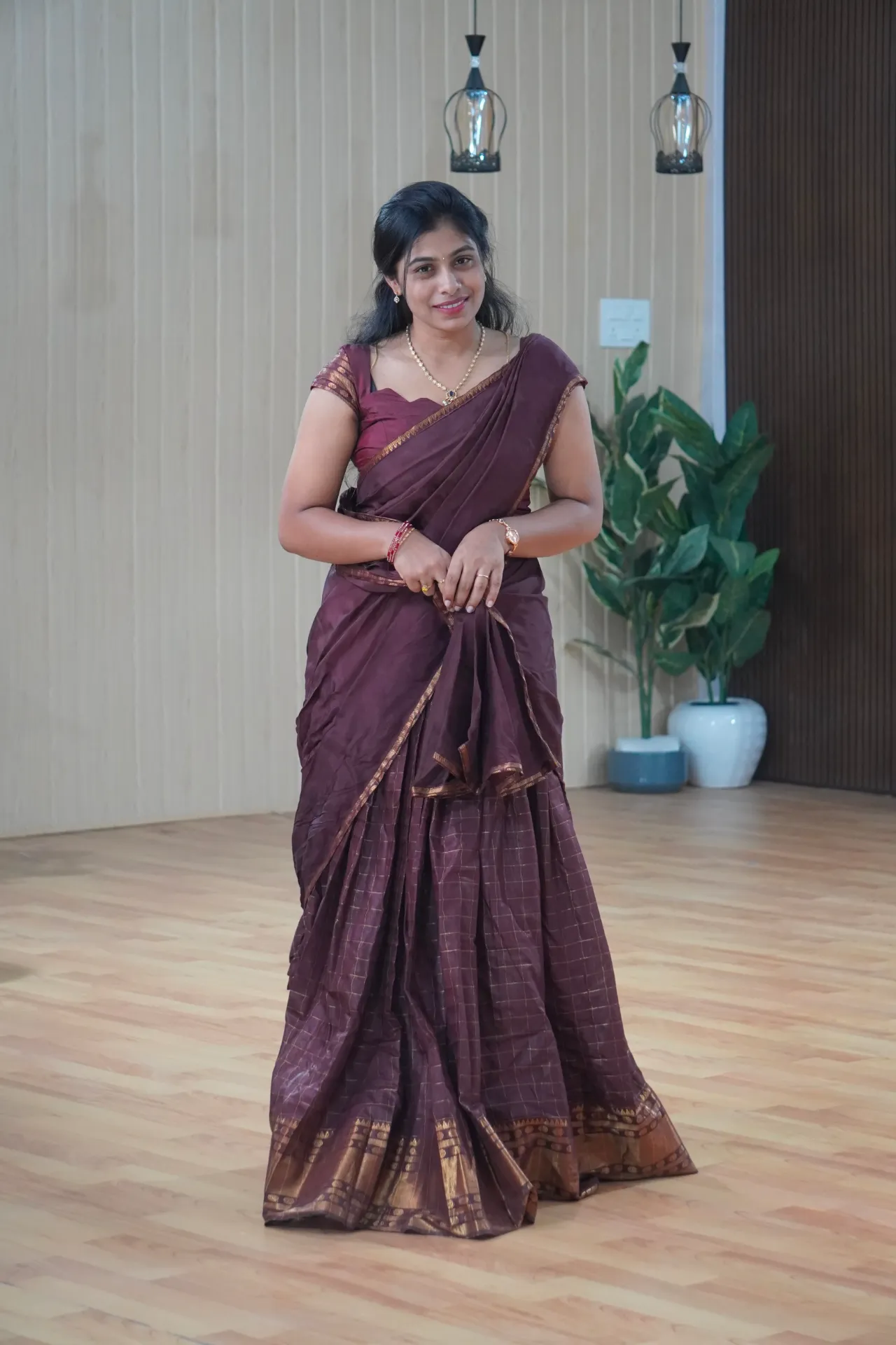 [FFF85] Fallforfabrics exclusive halfsaree
