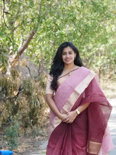 Dual Tone Kota Saree | Golden Zari Border | Elegant & Lightweight Ethnic Wear
